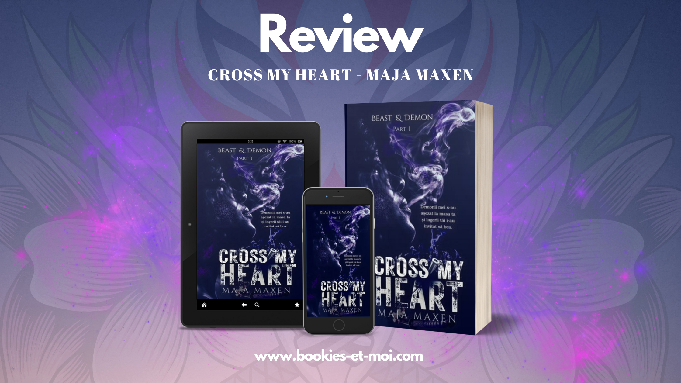 Încă nu ai citit "Cross My Heart"?  Citește atunci recenzia ca să te convingi!